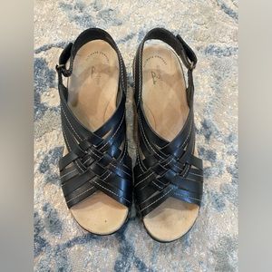 Women’s Black Clark’s Lexi Carmen Size 8.5